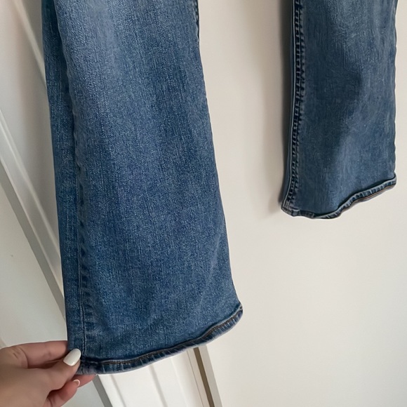 Rag & Bone Nina High Rise Ankle Flare Jeans in West Marin - Picture 7 of 9